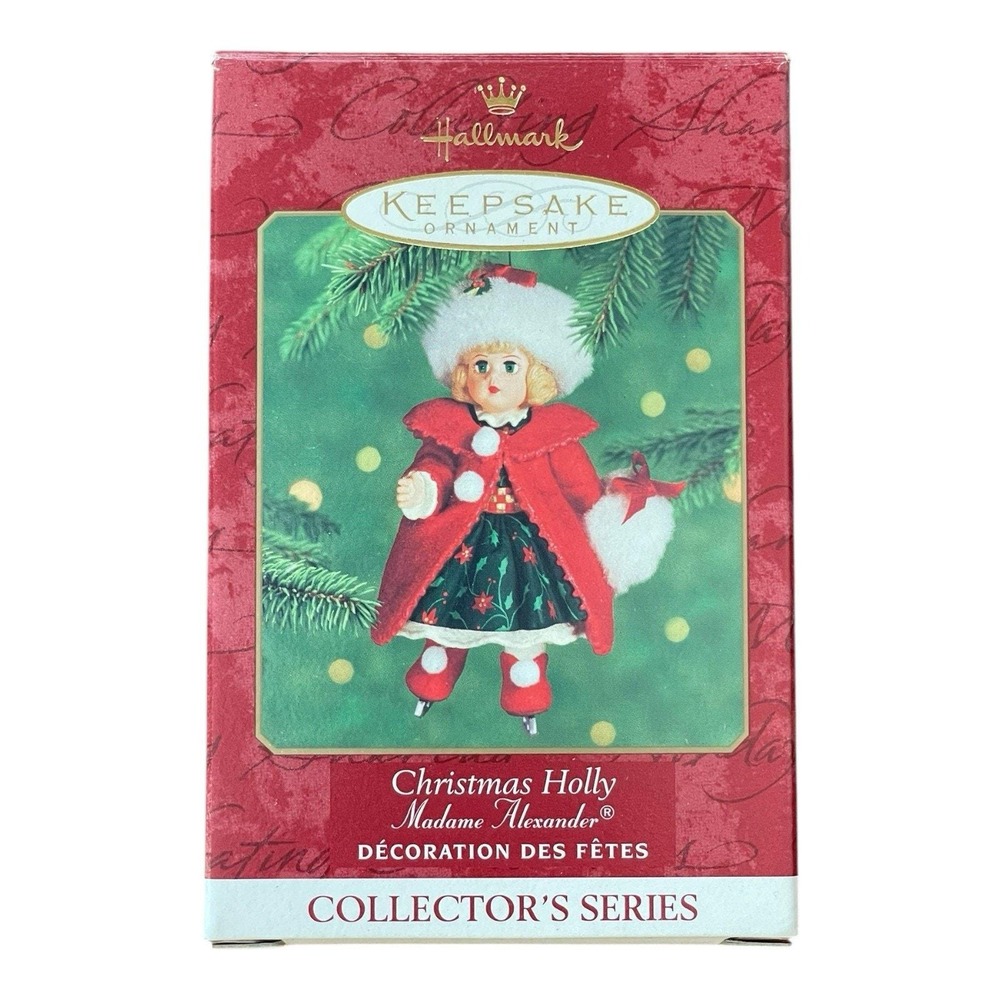 2000 Hallmark Keepsake Christmas Holly Madame Alexander Ornament 5th in Series